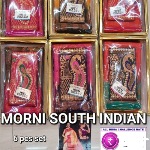 Morni south indian saree