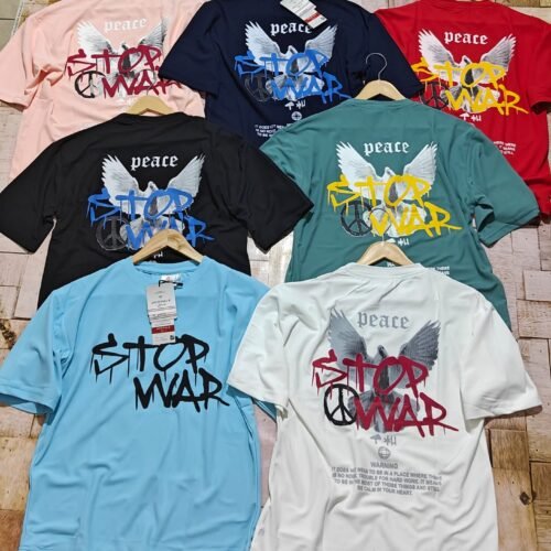 Stay peace stop war t-shirt