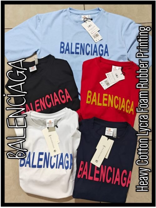 Balenciaga cotton lycra t-shirt