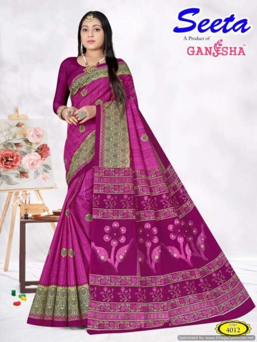 Ganesha seeta vol 4 cotton sarees wholesale saree india 3 2024 05 14 18 36 24 | vastrmitr