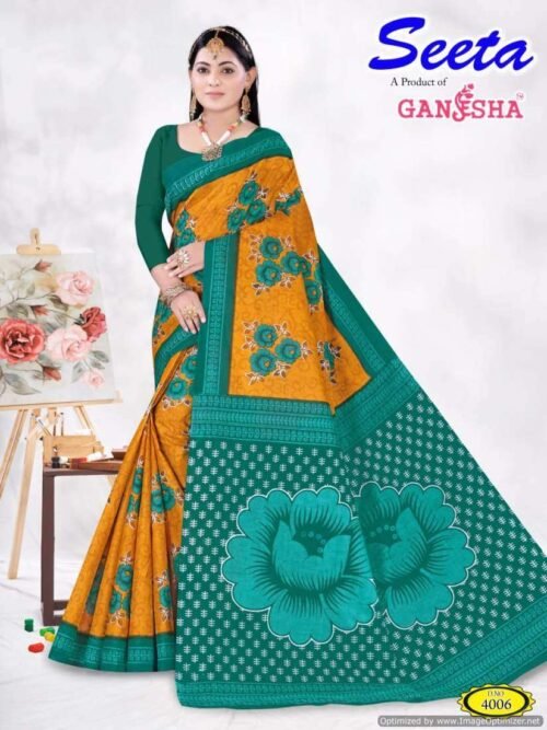 Ganesha seeta vol 4 cotton sarees wholesale saree india 5 2024 05 14 18 36 24 | vastrmitr