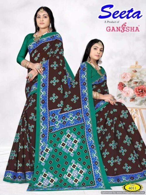 Ganesha seeta vol 4 cotton sarees wholesale saree india 8 2024 05 14 18 36 24 | vastrmitr