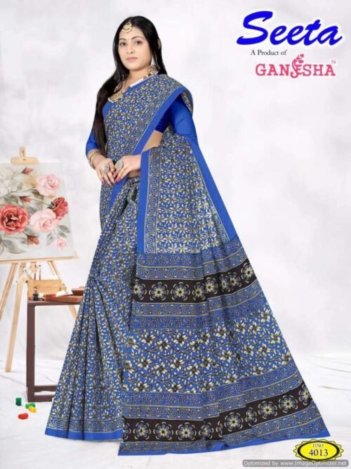 Ganesha seeta vol 4 cotton sarees wholesale saree india 9 2024 05 14 18 36 24 | vastrmitr