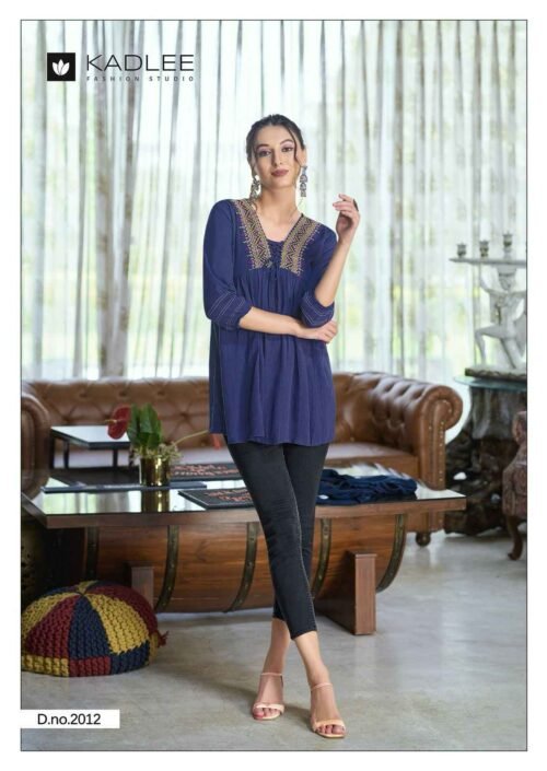 Kadlee Centuri Vol-2 Rayon Top 6 pcs Cataloge - Image 2