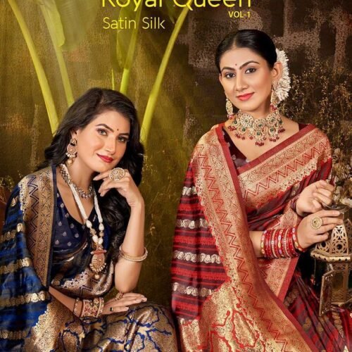 saroj royal queen vol 1 satin silk branded saree manufacturers in surat 0 2024 05 21 18 57 36 | VastrMitr