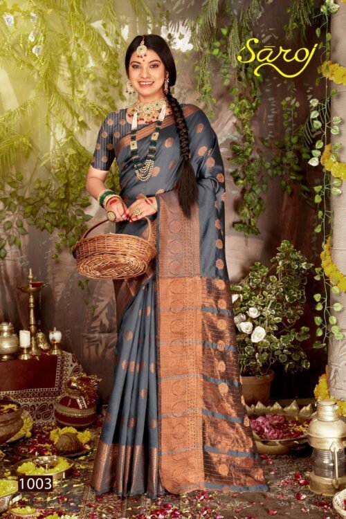 Sarswati Vol.5 Soft silk saree - Image 6