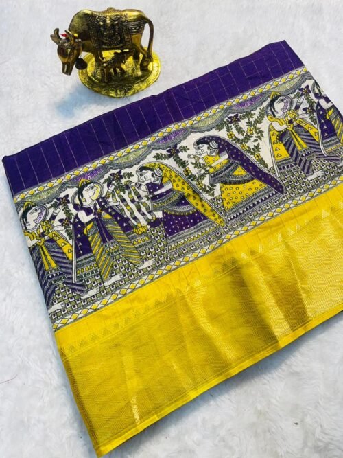 Dola Silk Saree - Image 7