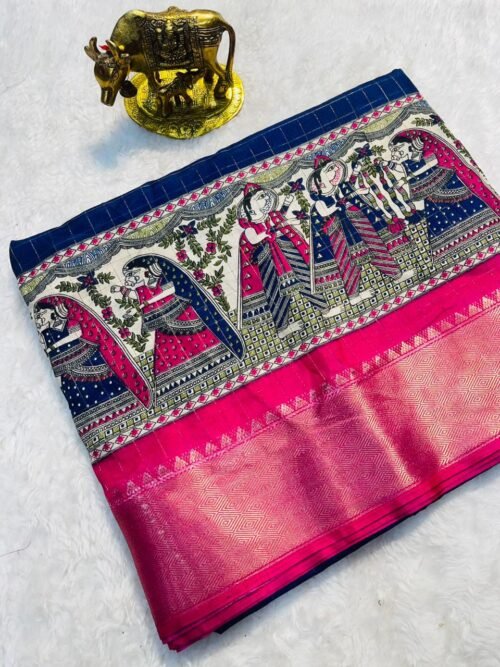 Dola Silk Saree - Image 10