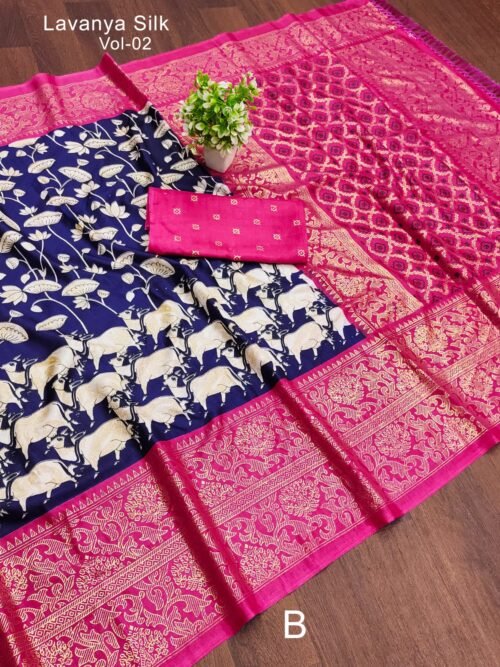 Dola silk saree