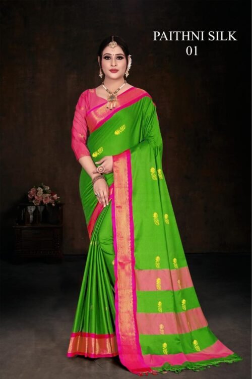 Cotton Silk Saree - Image 13