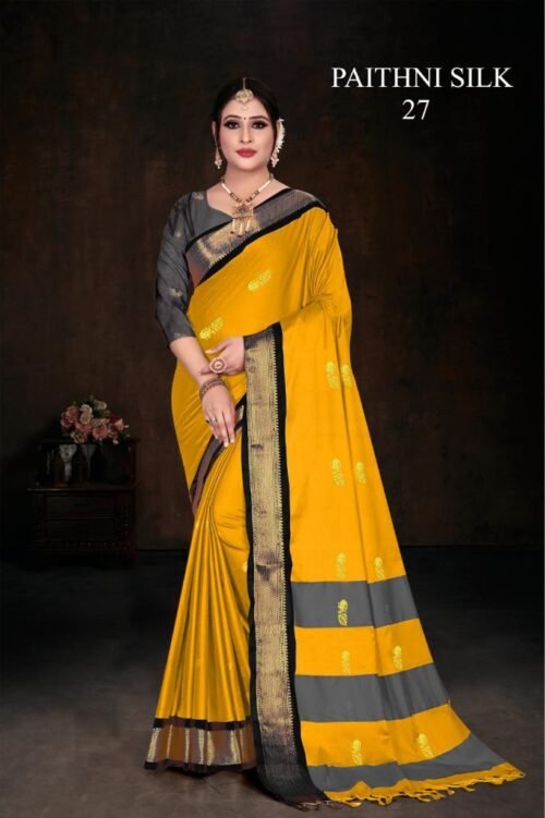 Cotton Silk Saree - Image 12