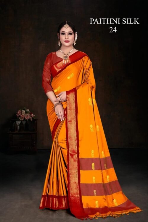 Cotton Silk Saree - Image 11