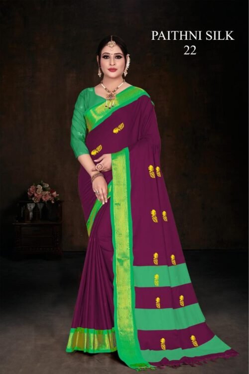 Cotton Silk Saree - Image 10