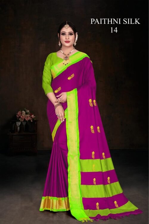 Cotton Silk Saree - Image 9