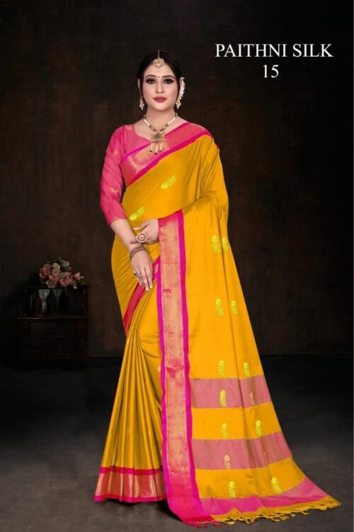 Cotton Silk Saree - Image 8