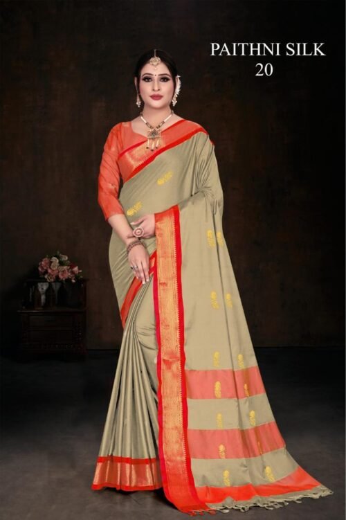 Cotton Silk Saree - Image 7