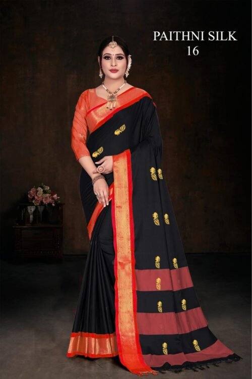 Cotton Silk Saree - Image 6