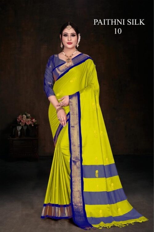 Cotton Silk Saree - Image 5