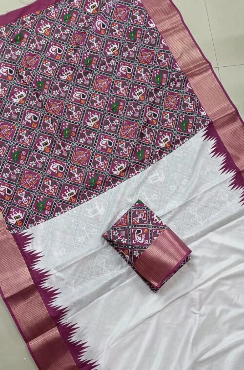 Dola silk saree - Image 2