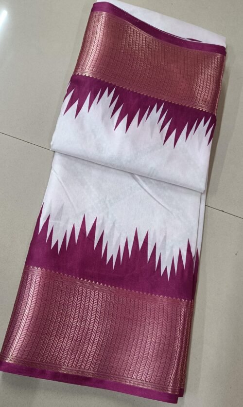 Dola silk saree - Image 4