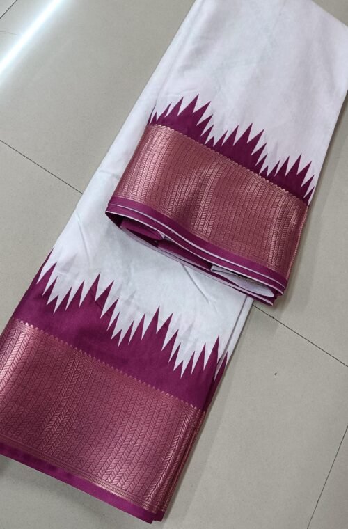 Dola silk saree - Image 3