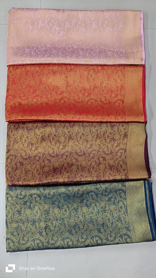 Pure brocade Mysore silk saree - Image 9