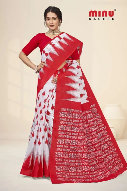 Cotton Printed Saree-Saptapar (10 pcs catalogue) - Image 2