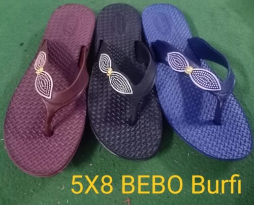 Ledis Eva chappal fresh loose Peking mix colour - Image 6