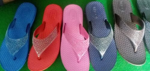 Ledis Eva chappal fresh loose Peking mix colour - Image 7