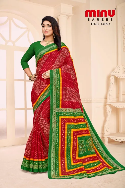 Printed Saree-Subh Mangal(10 pcs catalogue) - Image 4