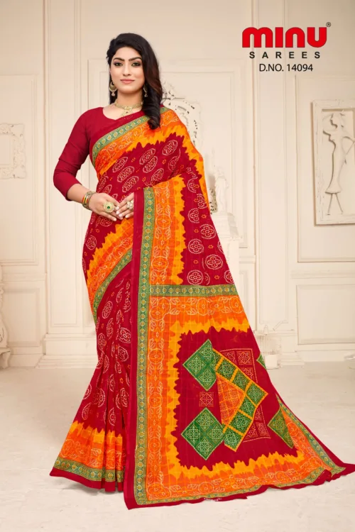 Printed Saree-Subh Mangal(10 pcs catalogue) - Image 5