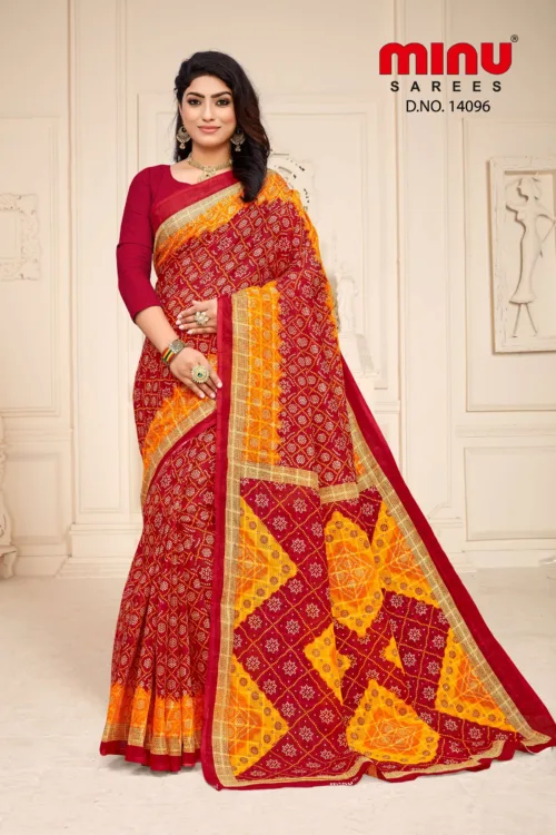 Printed Saree-Subh Mangal(10 pcs catalogue) - Image 7