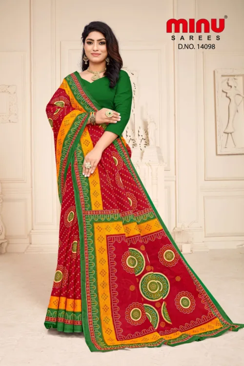 Printed Saree-Subh Mangal(10 pcs catalogue) - Image 9