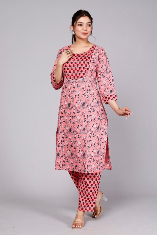 Printed Cotton 2-Piece Set - Image 2