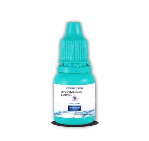 ENRRICH ONE LUBIRICH -PF EYE DROPS (PACK OF 1)SODIUM HYALURONATE EYE DROPS - Image 2