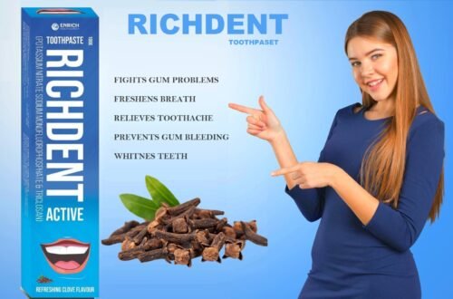 ENRRICH ONE RICHDENT ACTIVE TOOTHPASTE (PACK OF 3)50gm