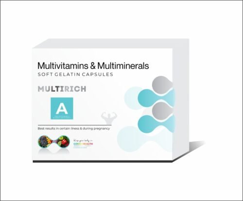 ENRRICH ONE MULTIRICH A (30 CAPSULES) MULTIVITAMINS &MULTIMINERALS SOFT GELATIN CAPSULE - Image 2