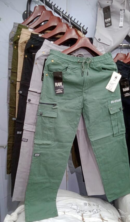 Cotton Cargo Six Poket Pant - Image 2