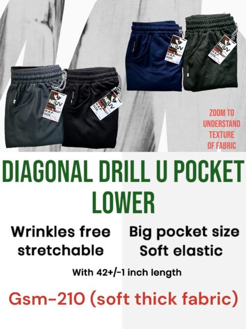 Women Premium Drill Lowers (XXL-44) - Image 3