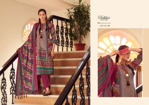 Winter Wool Pashmina Dress Material Wholesale Branded Dress Material in SURAT - Image 4