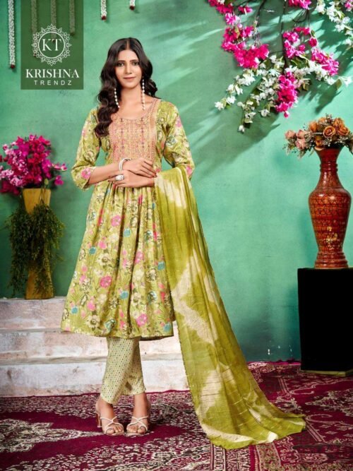 Krishna Pashmina Vol 2 Kurtis for boutique in Delhi - Image 3