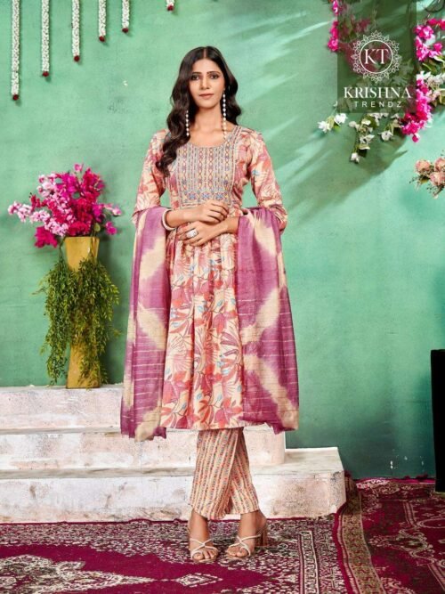 Krishna Pashmina Vol 2 Kurtis for boutique in Delhi - Image 4