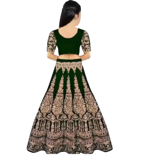 Kids chaniya choli with dupatta for kids girl - Image 3