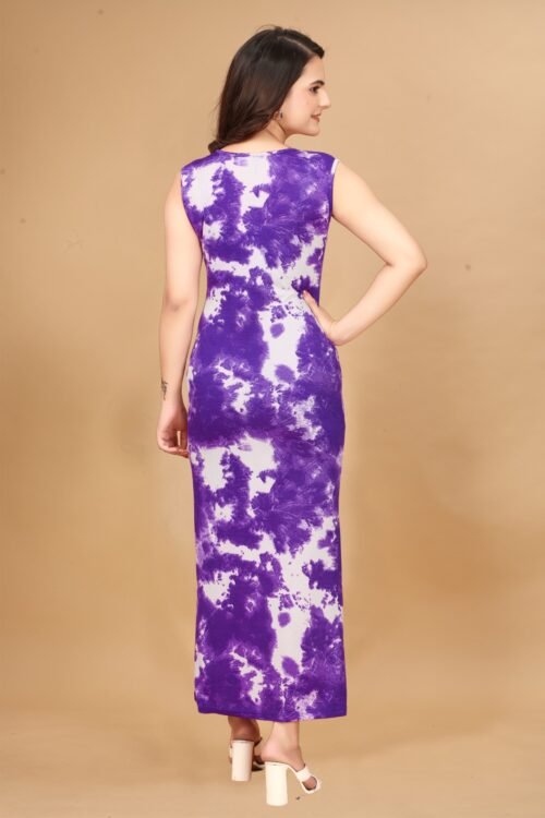 NEW WESTERN SLEEVELESS ONE PIECE GOWN - Image 5