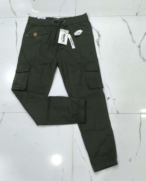 Men's Stretchable 6 Pocket Joggers - Image 3