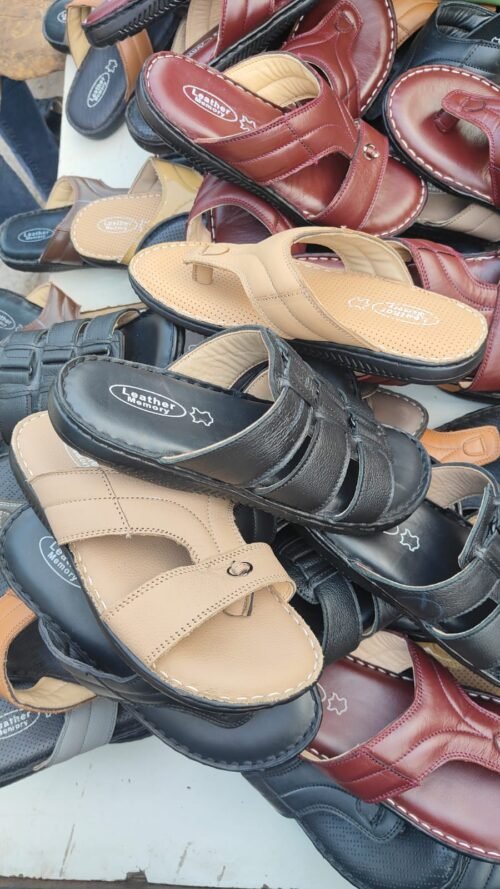 all leather upper chappal