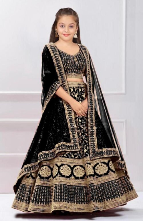 Kids chaniya choli with dupatta for kids girl - Image 6