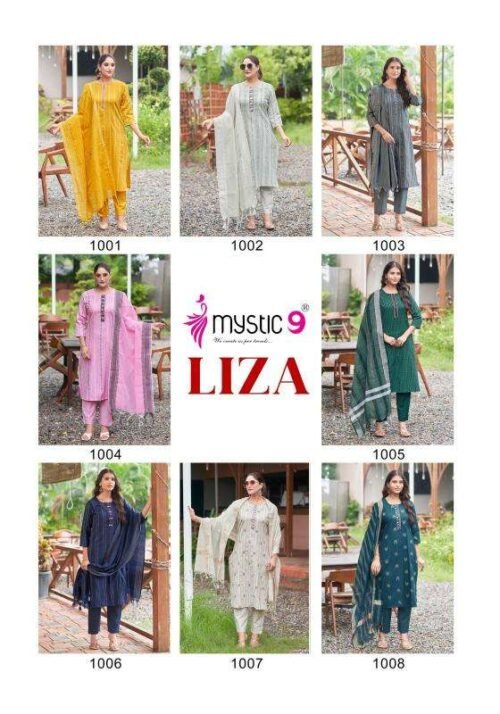 mystic9 liza vol 1 wholesale kurti supplier in ahmedabad 12 2024 12 06 14 20 40 | VastrMitr