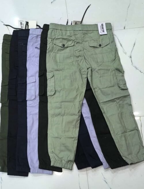 Mens Stretchable 6 pocket Joggers export quality