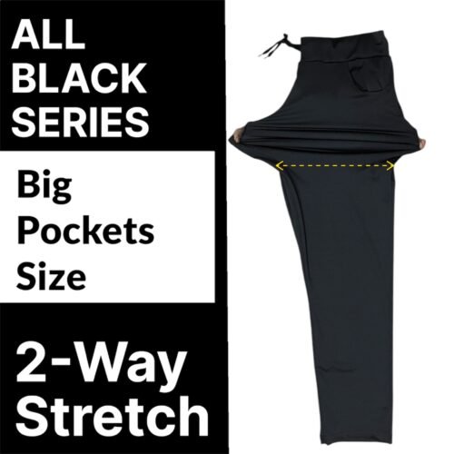 Premium Lycra Lower Only Black Series - Image 2